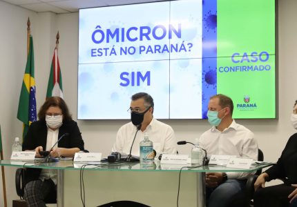 Saúde confirma primeiro caso da variante Ômicron no Paraná