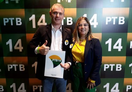 André Tecchio é oficializado pelo PTB como pré-candidato a deputado federal por Guarapuava